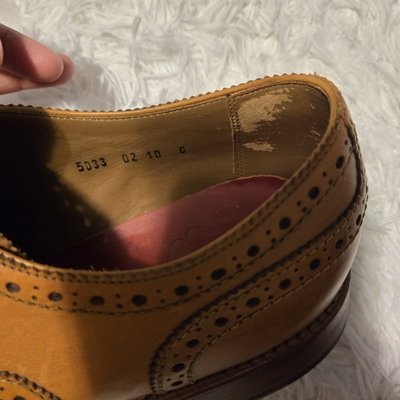Grenson Stanley is a Classic Color Brown/Tan Size 10 - Picture 7 of 10